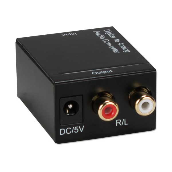 QVS SPDIF-RCA Digital S/PDIF to Stereo Analog RCA Audio Converter