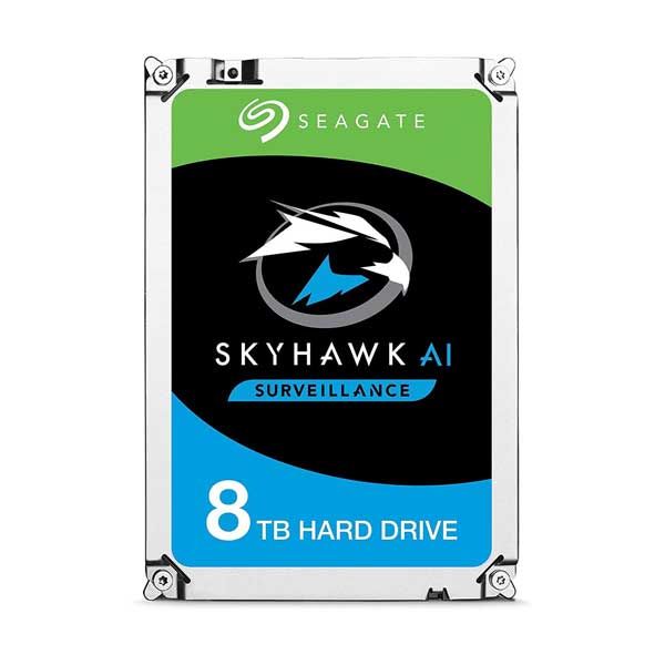 Seagate ST8000VE000 8TB SkyHawk AI 3.5" SATA 6Gb/s Surveillance Hard Drive