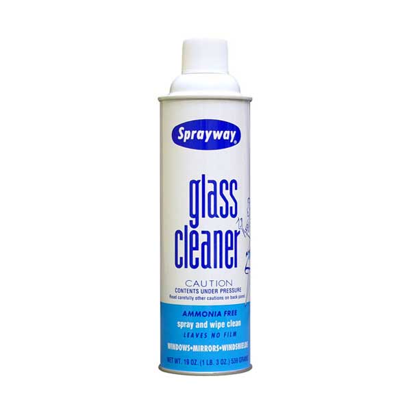 Sprayway Sprayway SW050 19oz Aerosol Spray Glass Cleaner with Floral Fragrance Default Title
