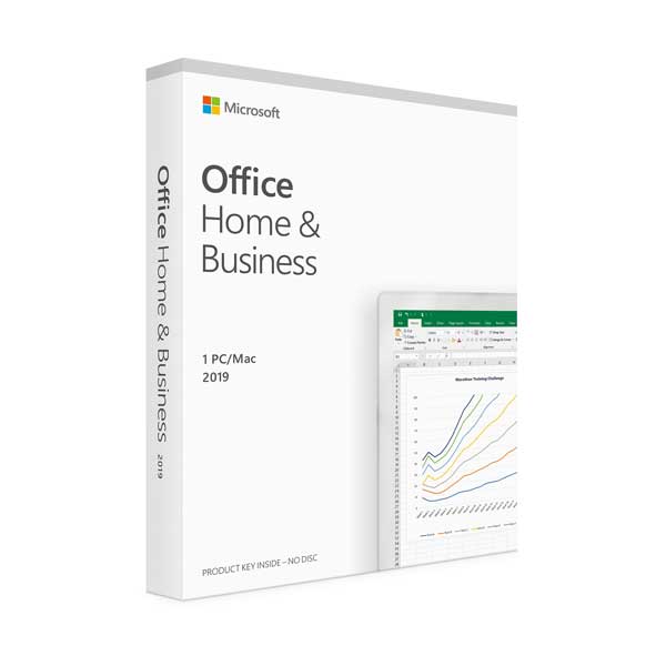 Microsoft T5D-03341 Office 2019 Home & Business Single User License Product Key Code