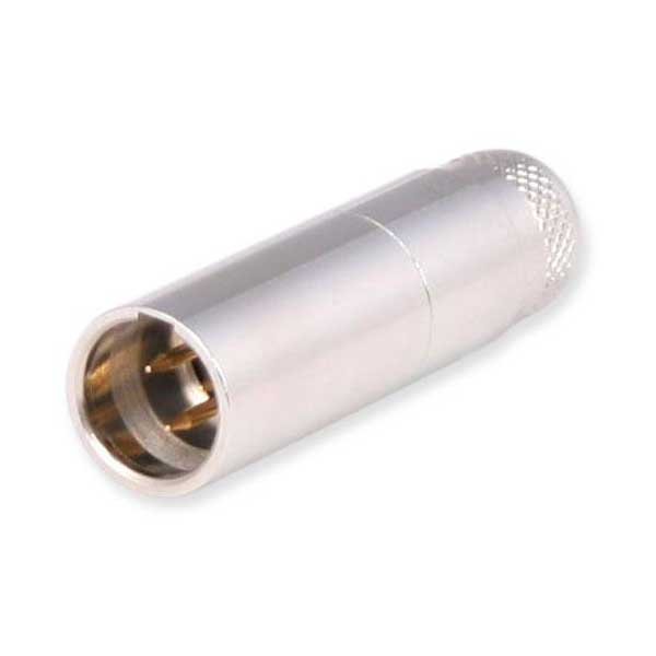 3-Pin XLR Male Panel Mount Microphone Connector