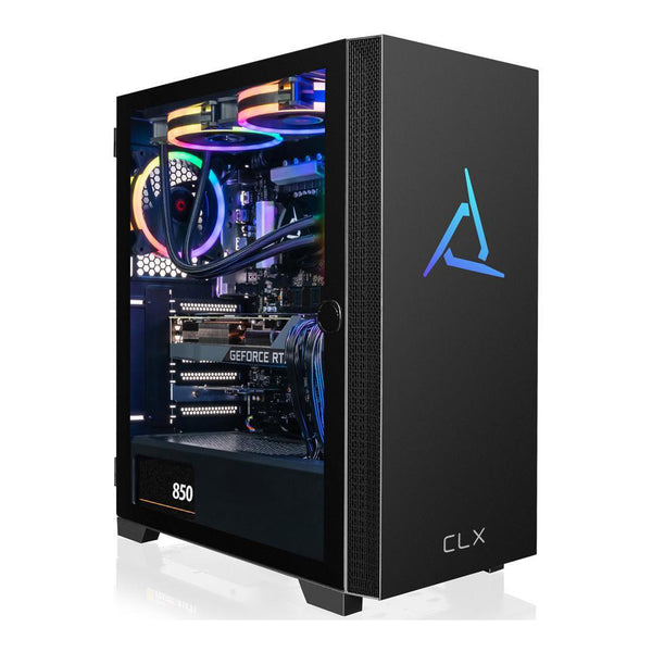 CLX CLX SET TGMSETRTU2C02WM Liquid Cooled Core i7-13700KF Gaming Desktop with GeForce RTX 4070 Ti and 32GB DDR5 Default Title
