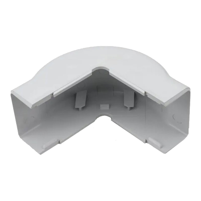 HellermannTyton TSR3W-29-1 White 1-3/4", 1" Bend Radius External Corner Cover