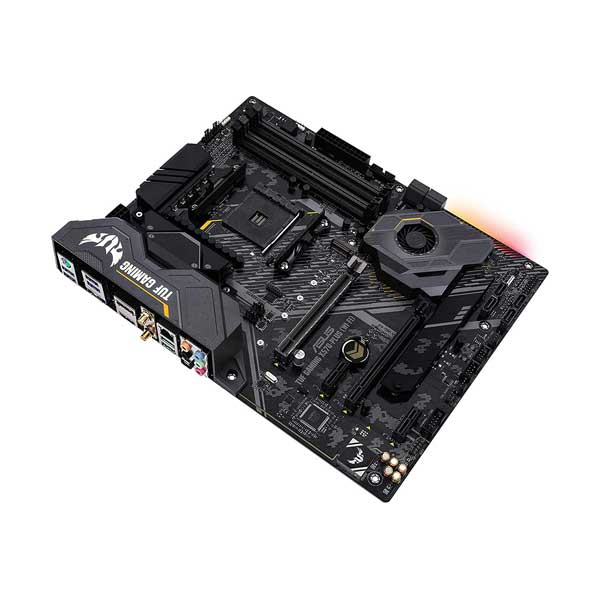 ASUS TUF GAMING X570-PLUS WIFI AMD AM4 ATX Gaming Motherboard with Dual M.2 and Aura Sync RGB Lighting