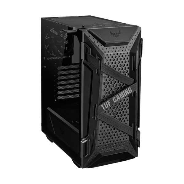ASUS TUF Gaming GT301 ATX Mid-Tower Compact Case with Tempered Glass Side Panel