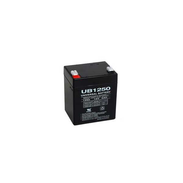 Universal Power Group 12V 5Ah Sealed Lead Acid Battery w/ F2 Terminals Default Title
