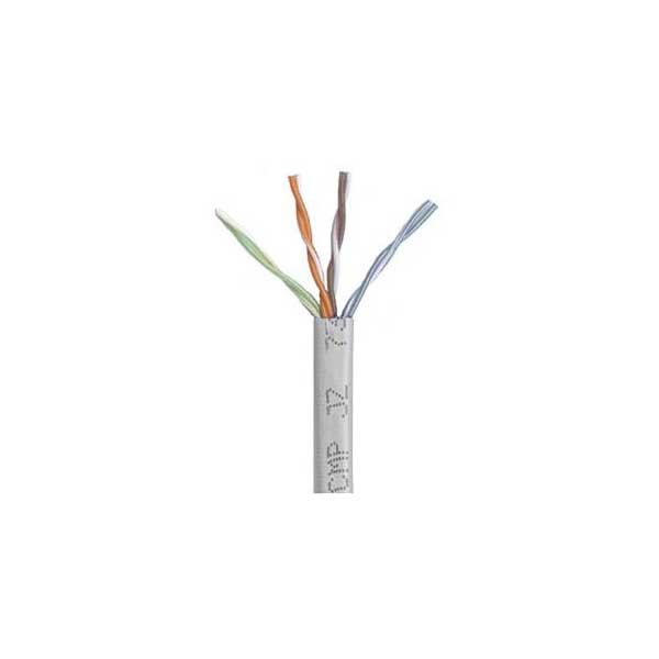 Condumex Grey Cat5e Cable, 24AWG, 4-Pair, 350MHz, Sold By The Foot Default Title
