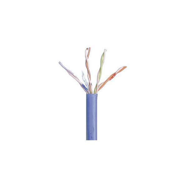 Altex Preferred MFG Blue Cat5e Plenum (CMP) Cable, 24AWG, 4-Pair, 350MHz, FR PVC, 1000FT Box Default Title
