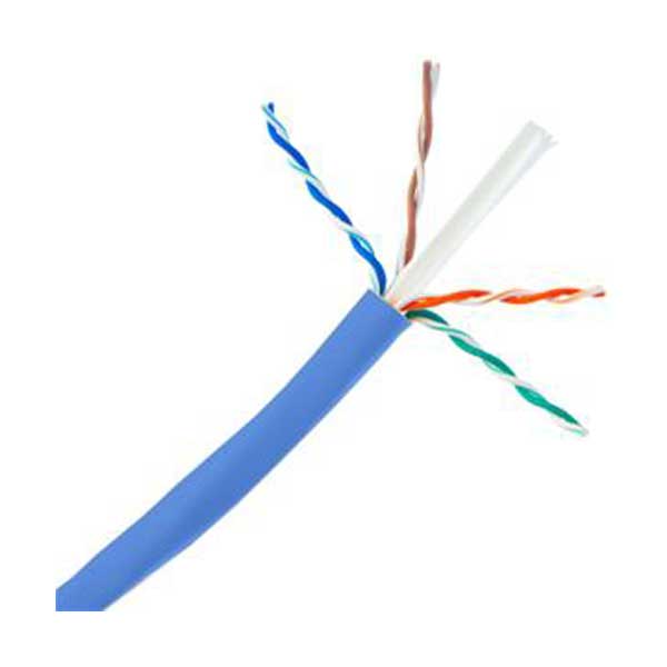 Altex Preferred MFG Blue Cat6 Cable, 23AWG, 4-Pair, 600MHz, PVC, 1000FT Box Default Title
