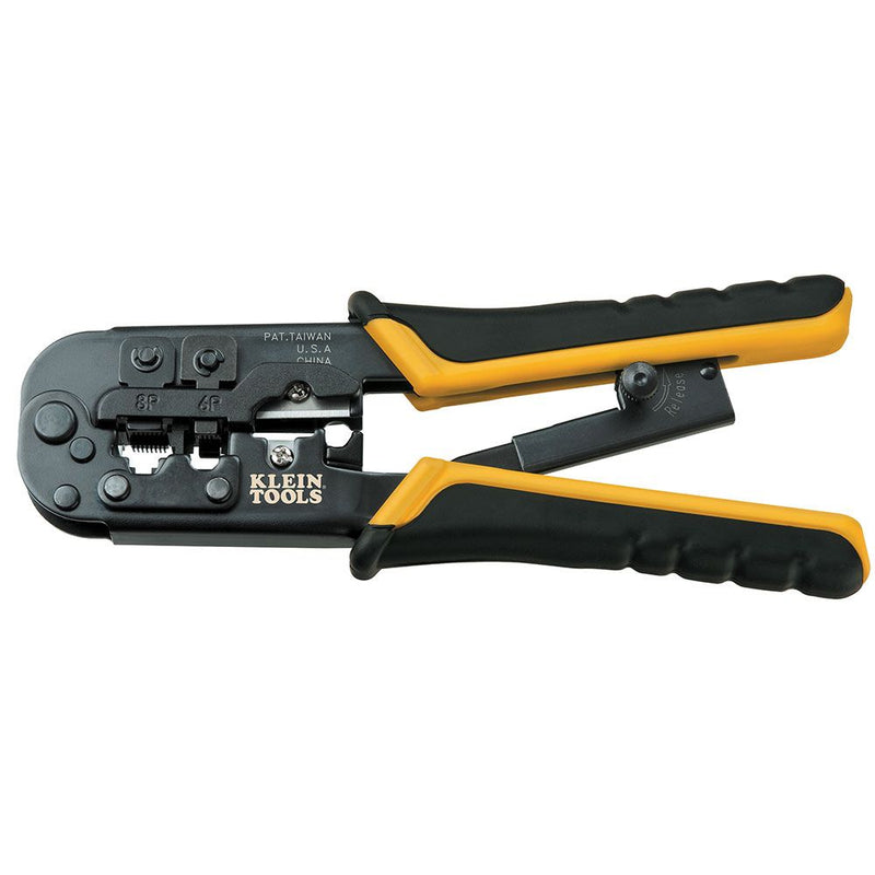 Klein Tools VDV226-011-SEN Ratcheting Data Cable Crimper Stripper Cutter