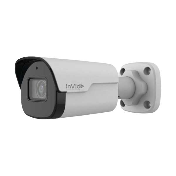 InVid Tech VIS-P5BXIR28NH 5MP 2.8mm WDR Starlight IP67 Outdoor AI Bullet IP Camera with Micro SD Slot