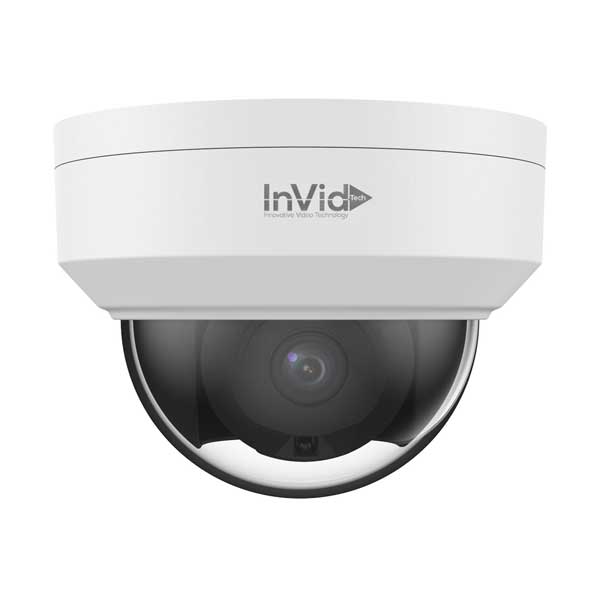 InVid Tech InVid Tech VIS-P5DRIR28NH 5MP 2.8mm IR IP67 WDR AI Vision Series Outdoor Vandal Resistant IP Dome Camera with Micro SD Slot Default Title
