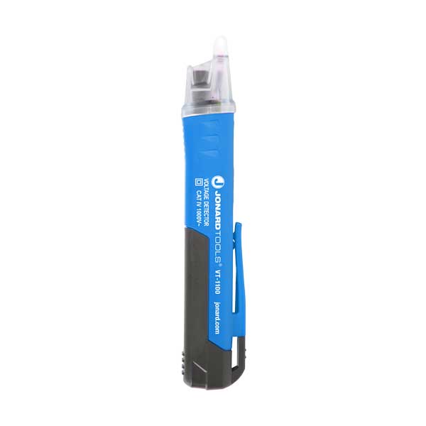 Jonard Tools VT-1100 Non-Contact Dual Range 24/90-1000VAC Voltage Detector Pen with LED Flashlight