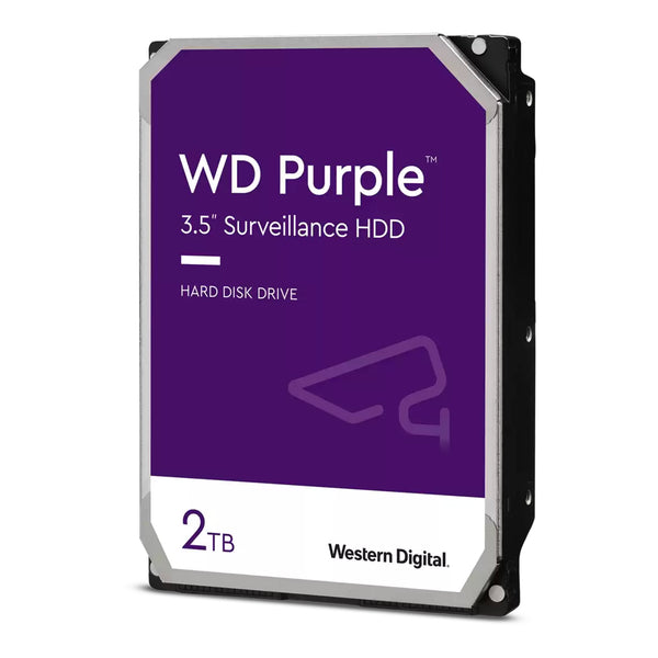 Western Digital Western Digital WD22PURZ 2TB 256MB Cache 3.5in 5400 RPM SATA 6GB/s WD Purple Surveillance Hard Drive Default Title
