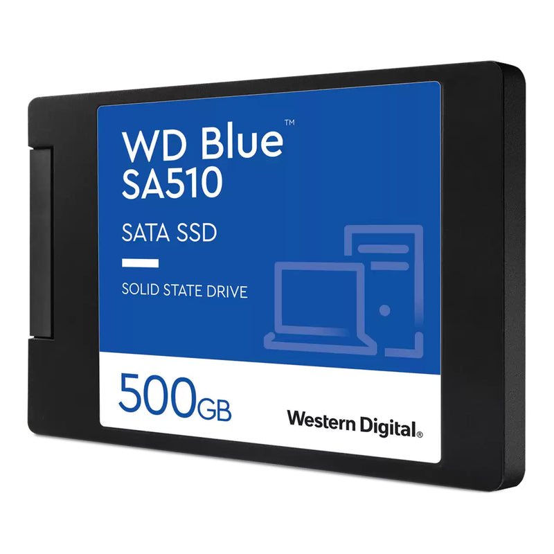 Western Digital WDS500G3B0A 500GB WD Blue SA510 2.5" Internal SATA-III Solid State Drive