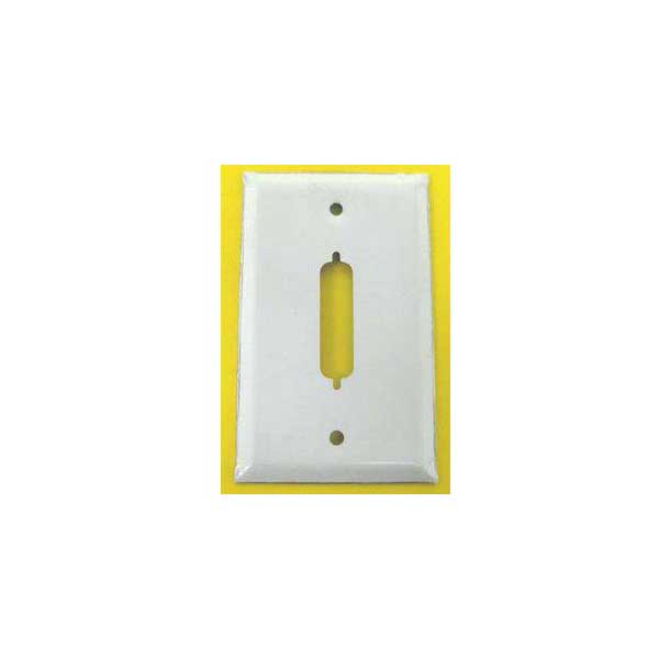 Single Gang Wall Plate with one DB25 Hole