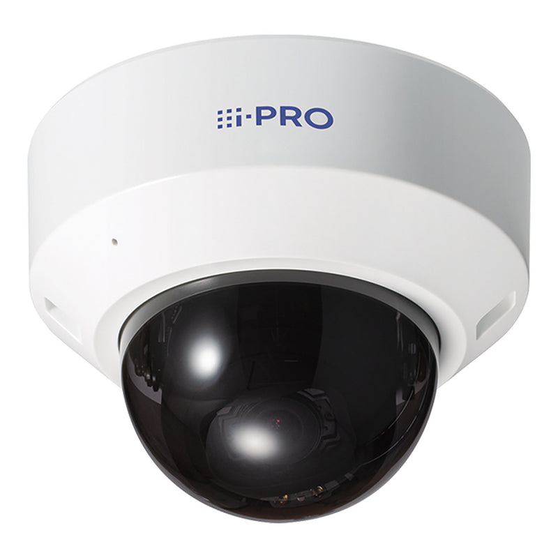 i-PRO WV-S2136LG-B 2MP 1080p IR Indoor Vandal Dome Network Camera with AI Engine