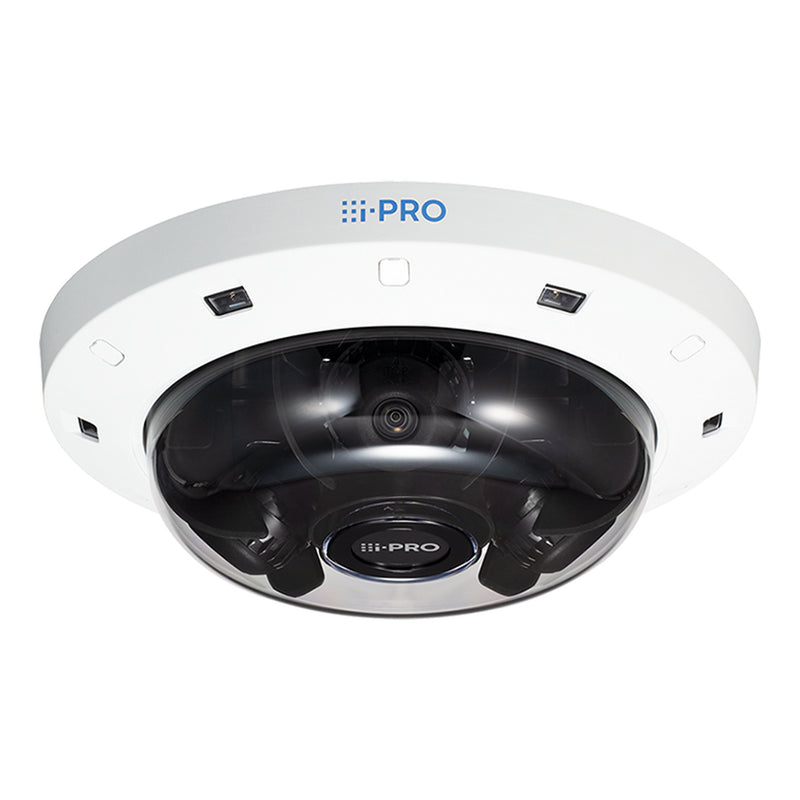 i-PRO WV-S8543L 12MP Outdoor Multi-Sensor Network Dome Camera with Night Vision & 2.9~7.3mm Lens