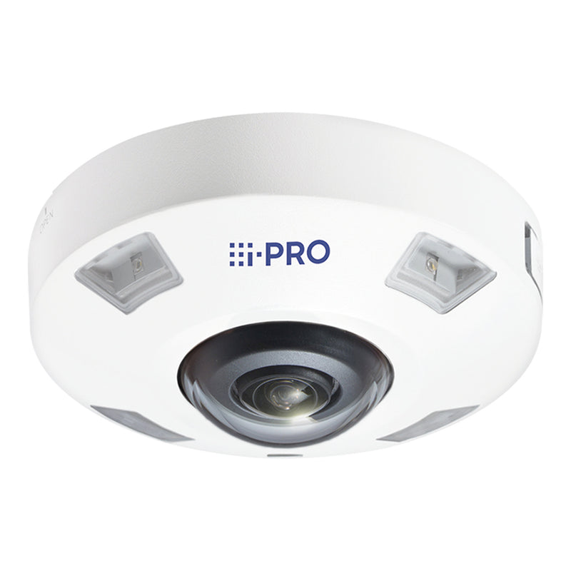 i-PRO WV-X4573L 12MP Vandal Resistant Outdoor 360° Fisheye Dome Network Camera