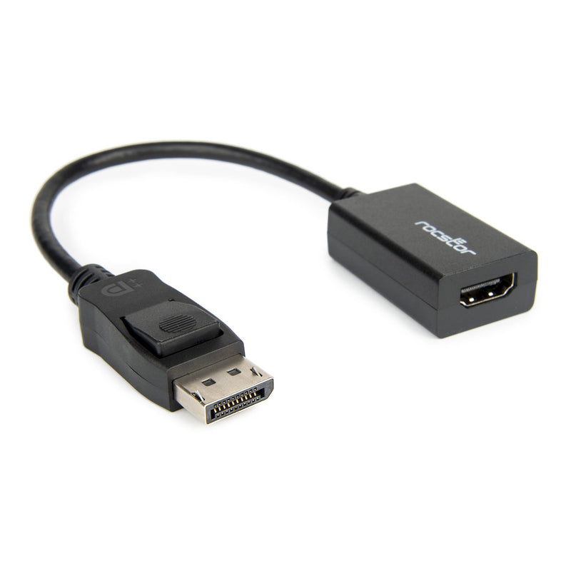 Rocstor Y10A101-B1 1080p FHD DisplayPort to HDMI Video Adapter