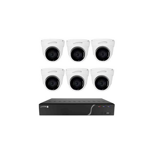 Speco Technologies Speco Technologies ZIPK8T2 8-Channel 5MP NVR w/ 2TB HDD and 6 x 5MP Outdoor Network Turret Cameras Default Title
